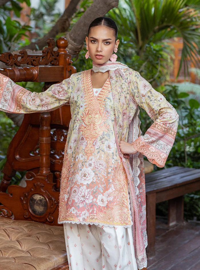 Tahra By Zainab Chottani Lawn'25 D-06 Pernia
