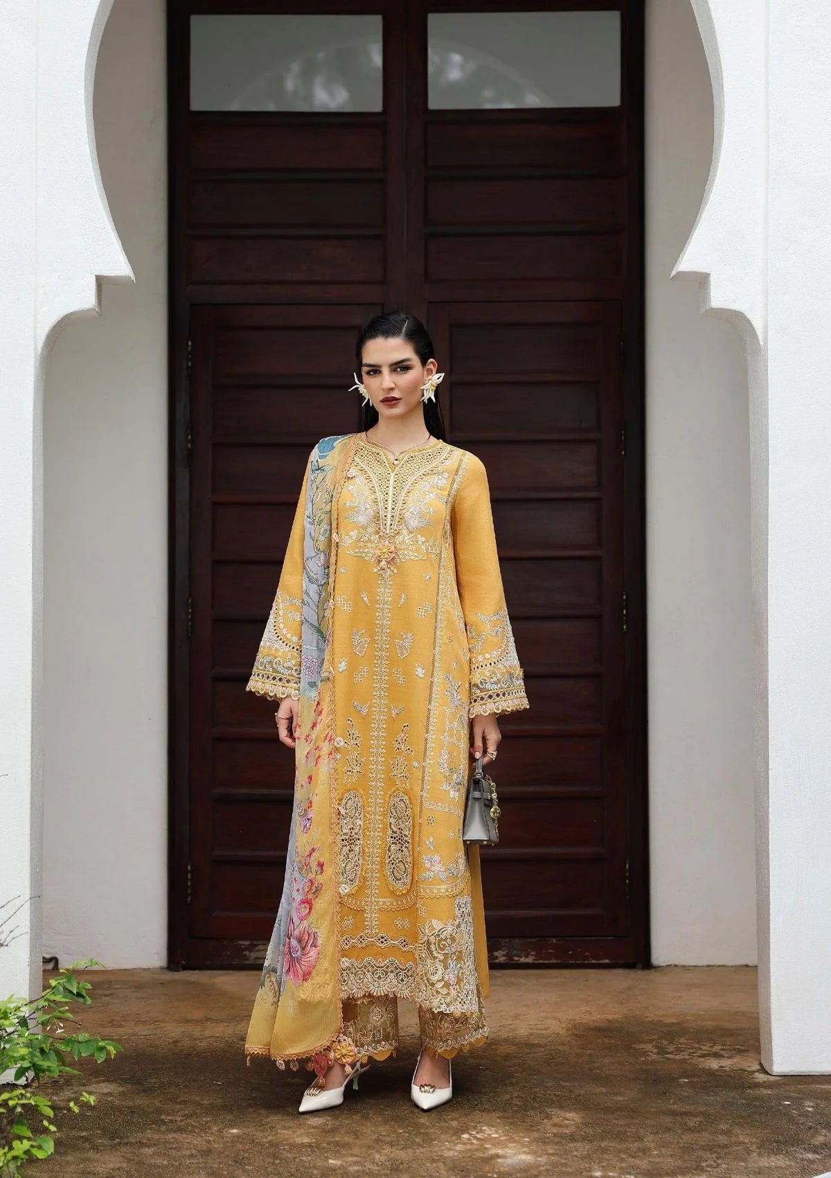 Qalamkar Qline Linen'25 KL-06 Gleam