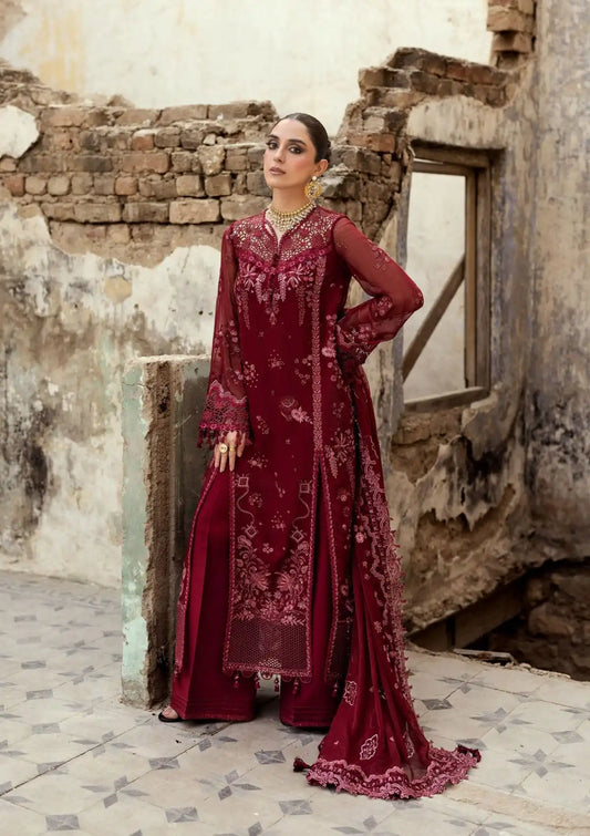 Qalamkar Emb Chiffons'25 WC-06 JAYNE