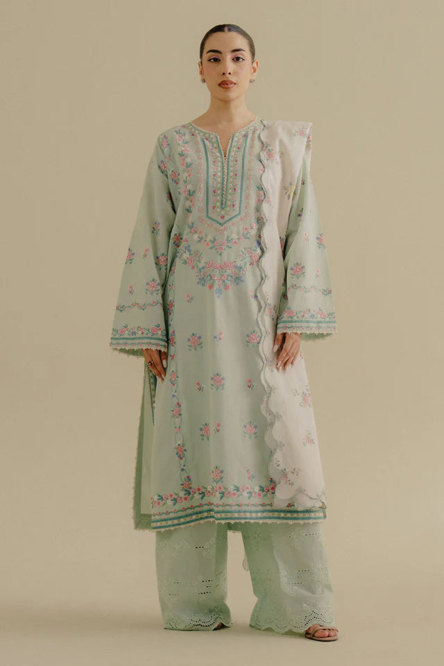 Coco Embroidered Eid lawn'25 Zeest-9A