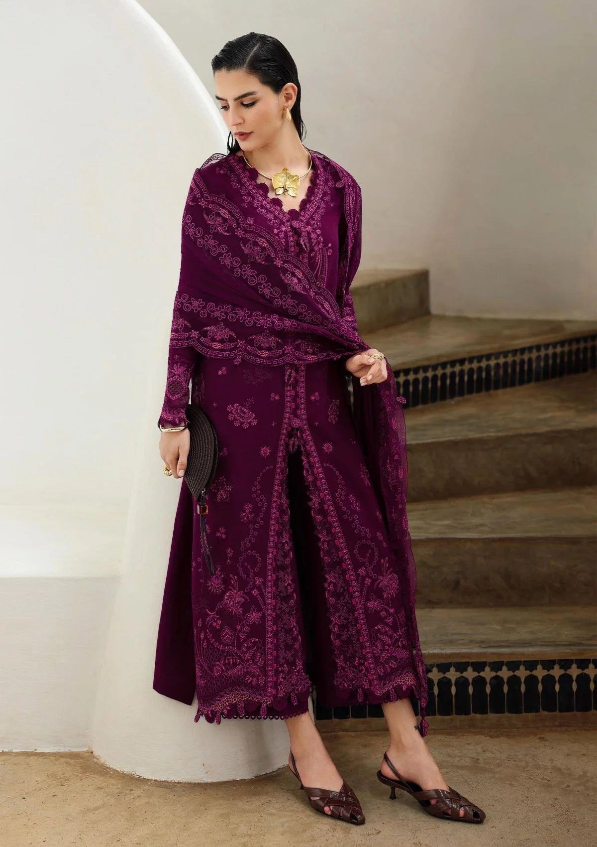 Qalamkar Qline Linen'25 KL-01 Verah