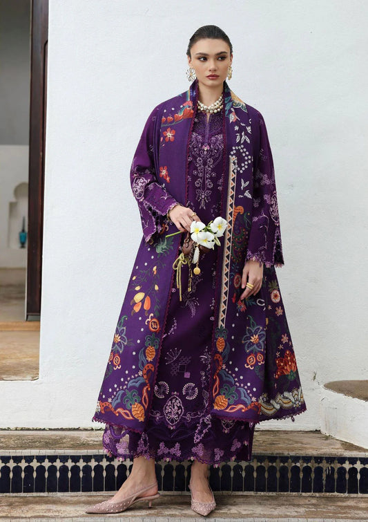 Qalamkar Qline Linen'25 KL-15 Iris