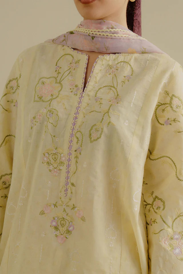 Coco Embroidered Eid lawn'25 Elva-1A