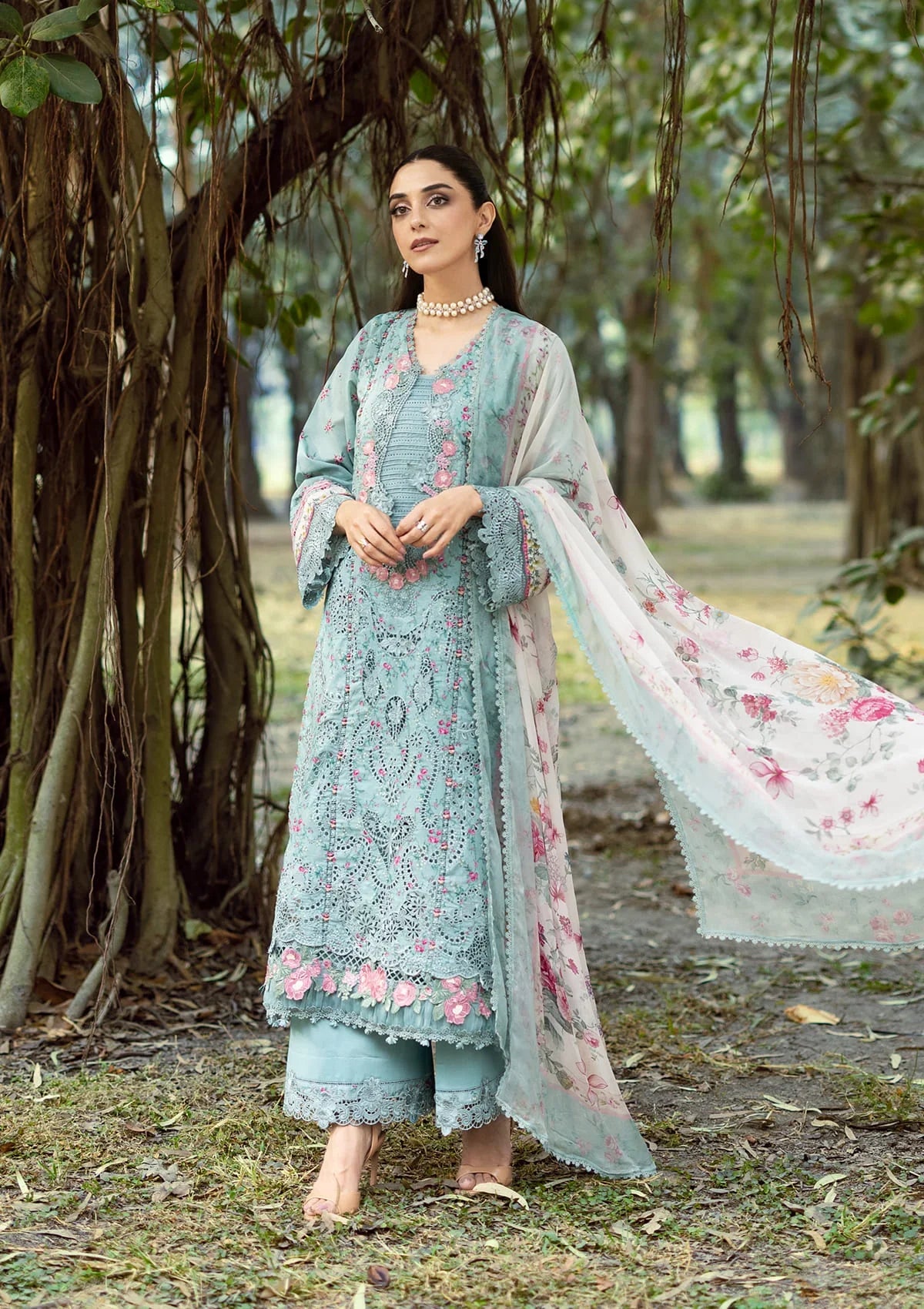 Elaf Chikankari Prints'26 D-2B