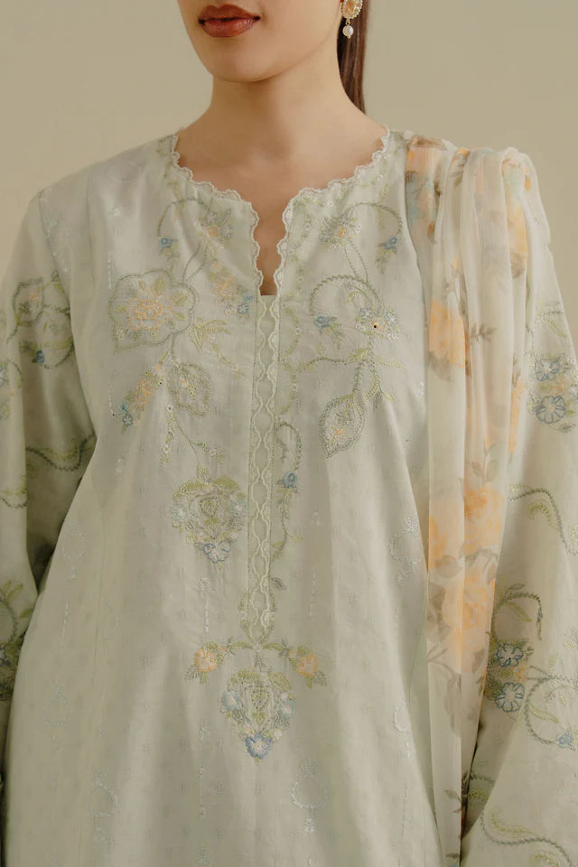 Coco Embroidered Eid lawn'25 Elva-1B
