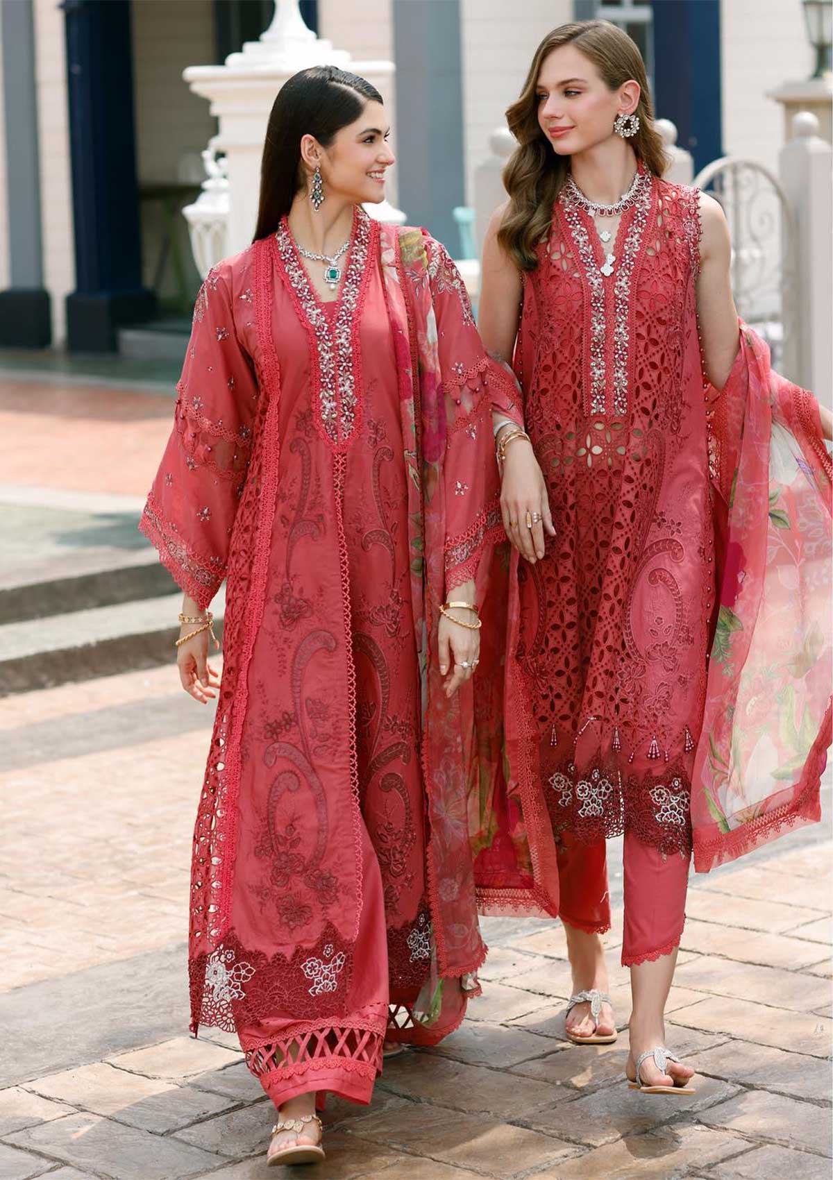 Noor by Saadia Asad Eid Schiffli Laserkari'23 D-08