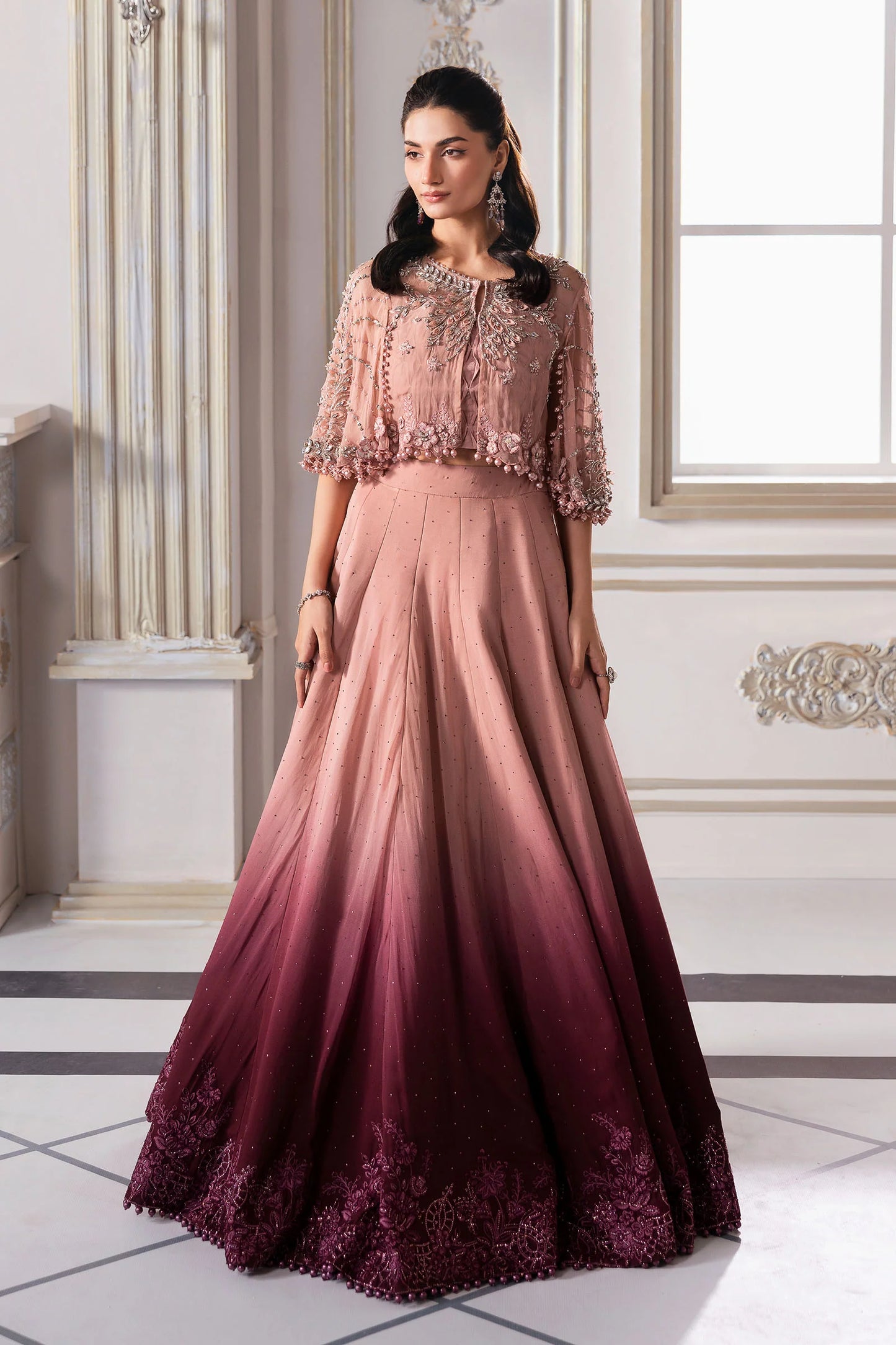 Maria B Mbroidered Formal'25 D-01