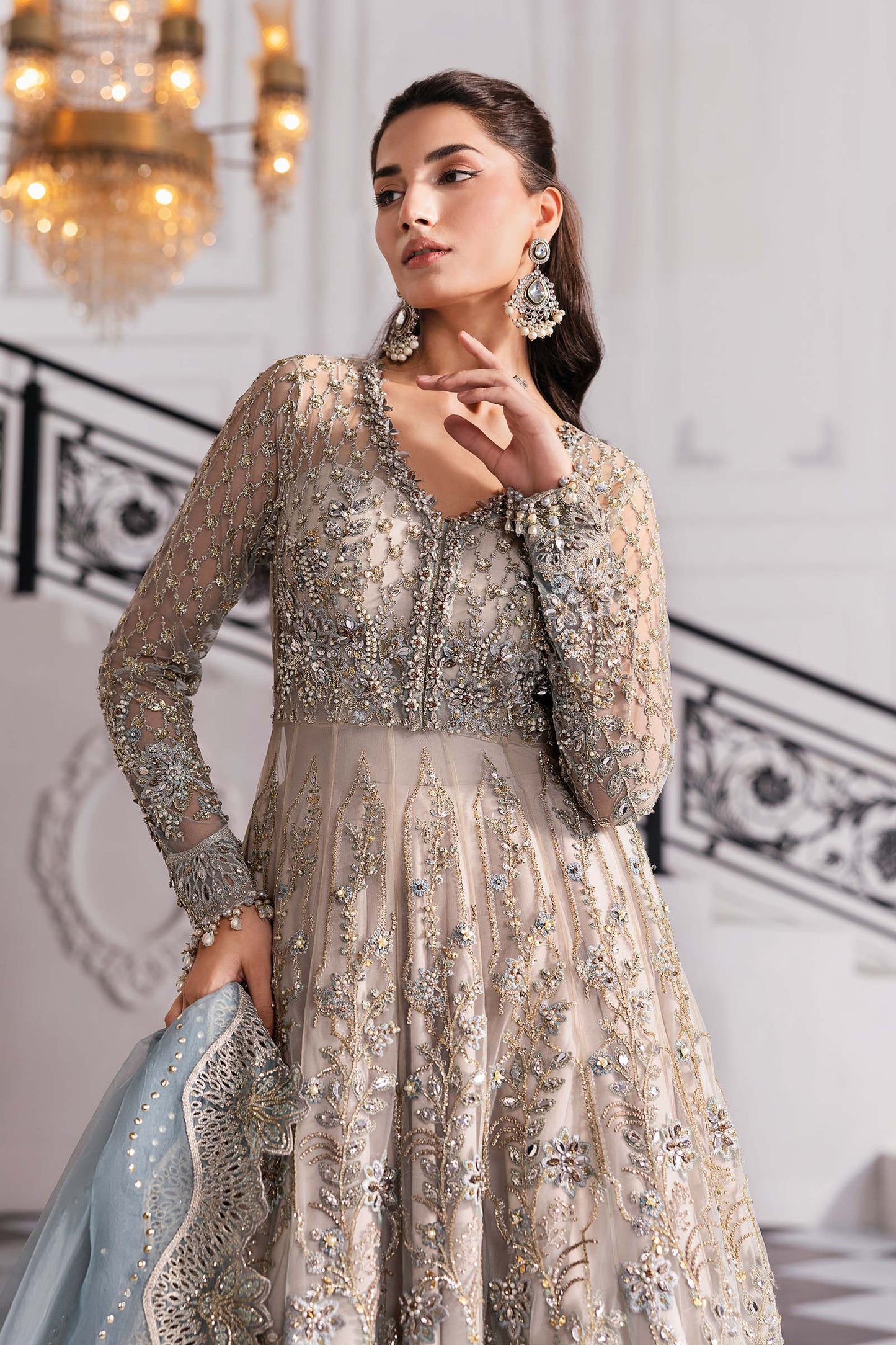 Maria B Mbroidered Formal'25 D-02