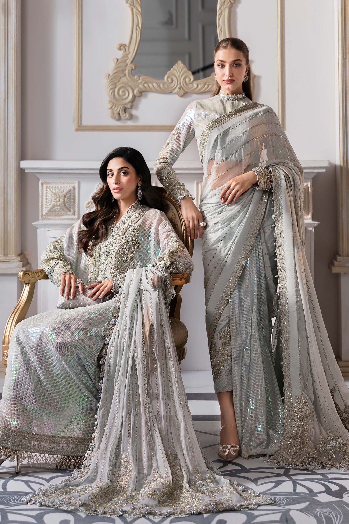 Maria B Mbroidered Formal'25 D-05