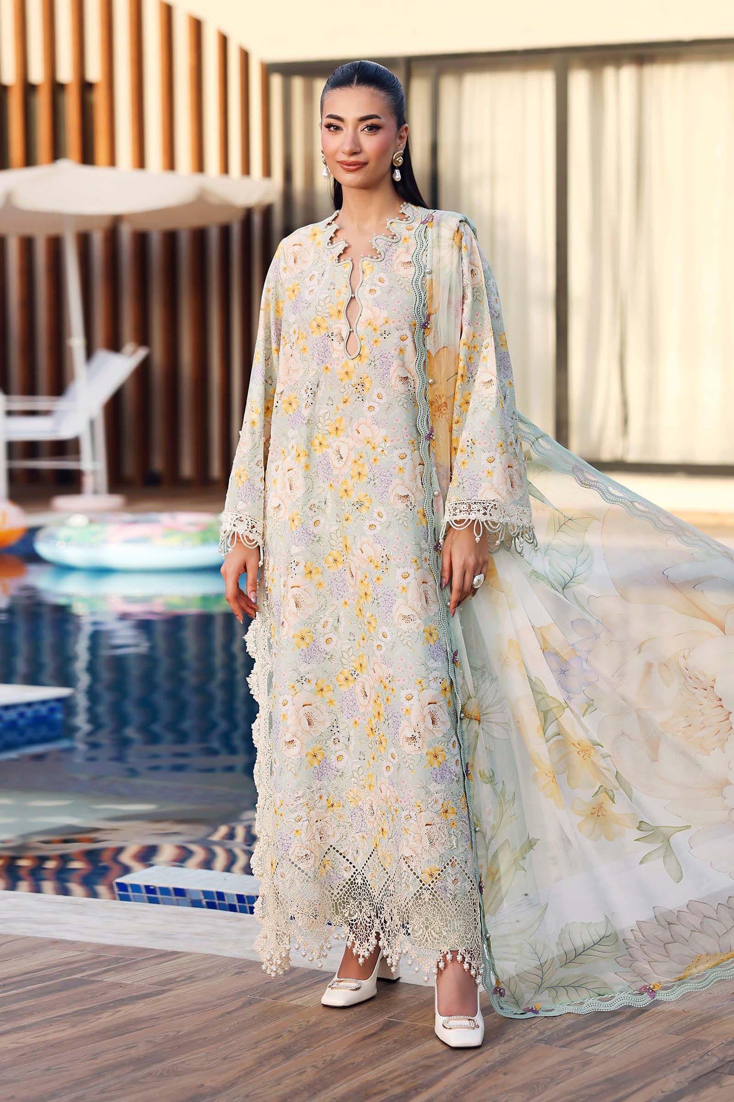 Maria B - M Prints The Sun Club - Design 7A- Unstitched