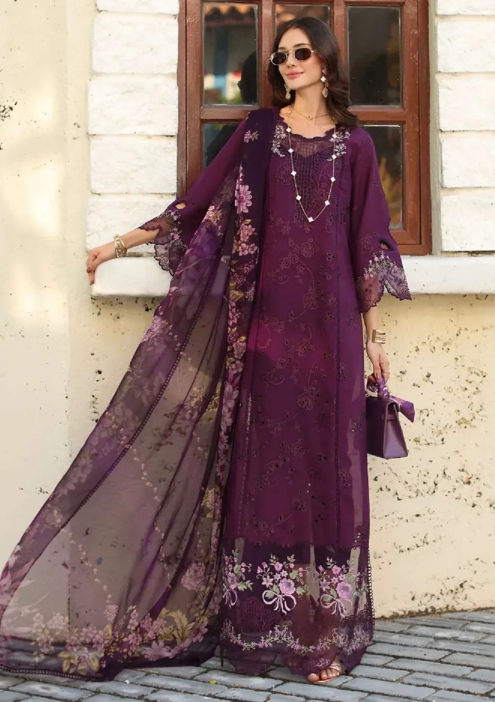 Noor By Saadia Asad Luxe Chikankari'26 D-5A