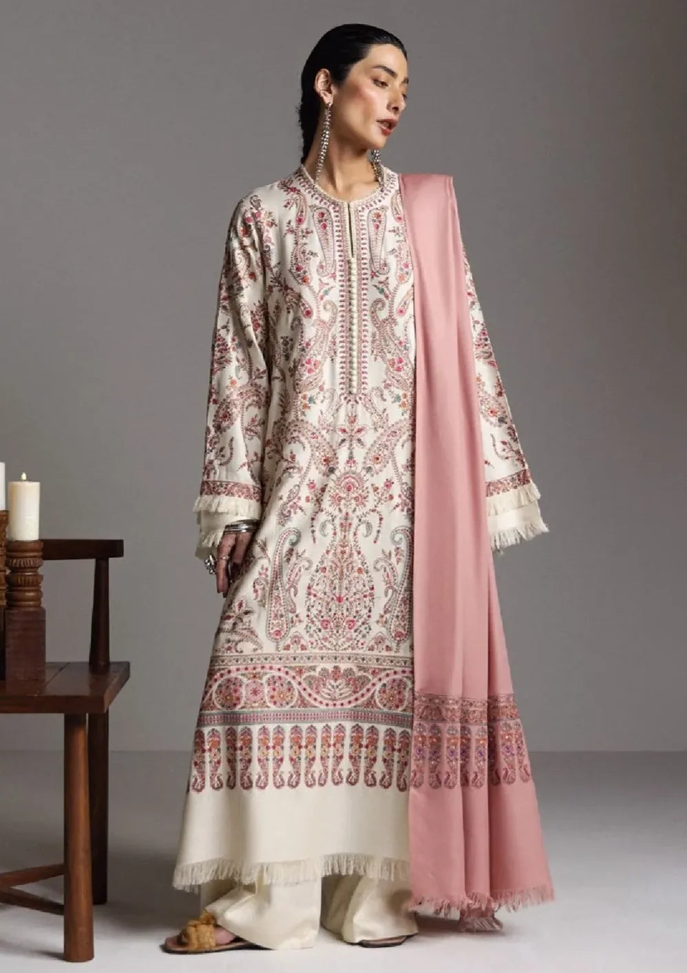 Zara Shahjahan Saraab Winter'26 -PASHM