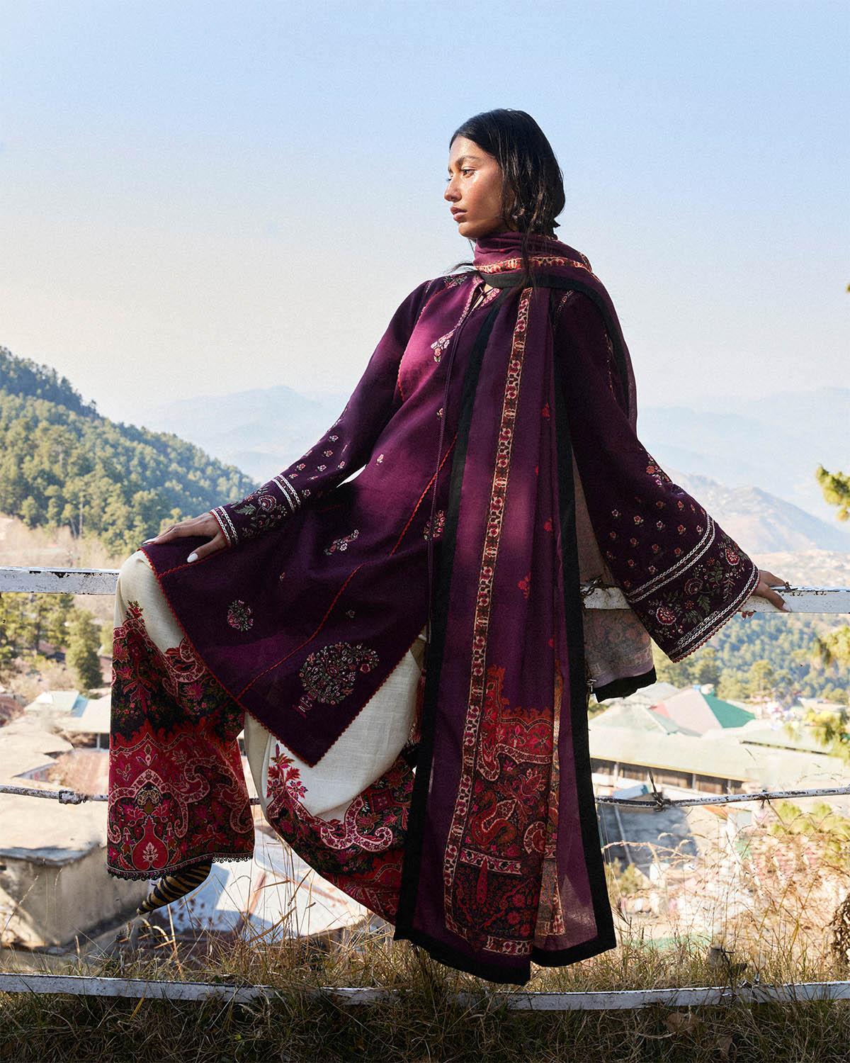 Jugnu By Hussain rehar Winter'25 Amethyst