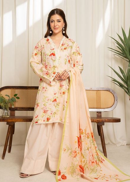 Coco by Zara Shahjahan Sule Printed Lawn'25 Vol-01 D-04