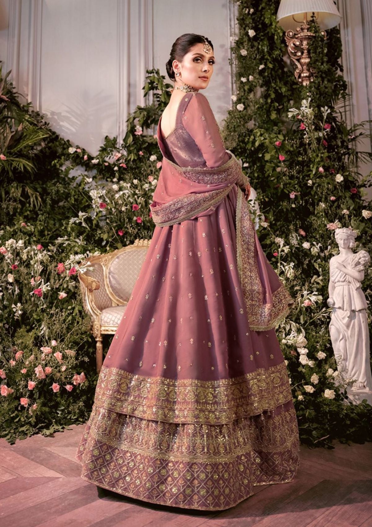 Asim Jofa Makhmal Royal Velvet '22 AJAM-11 (Coral)