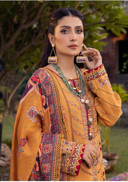 Asim Jofa Asra Winter Printed Shawl'22 AJW-06