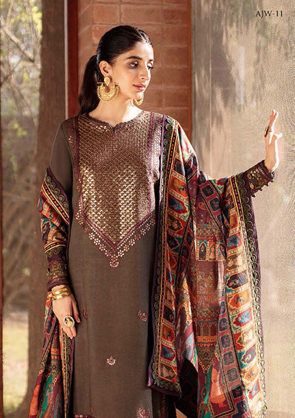 Asim Jofa Asra Winter Printed Shawl'22 AJW-11