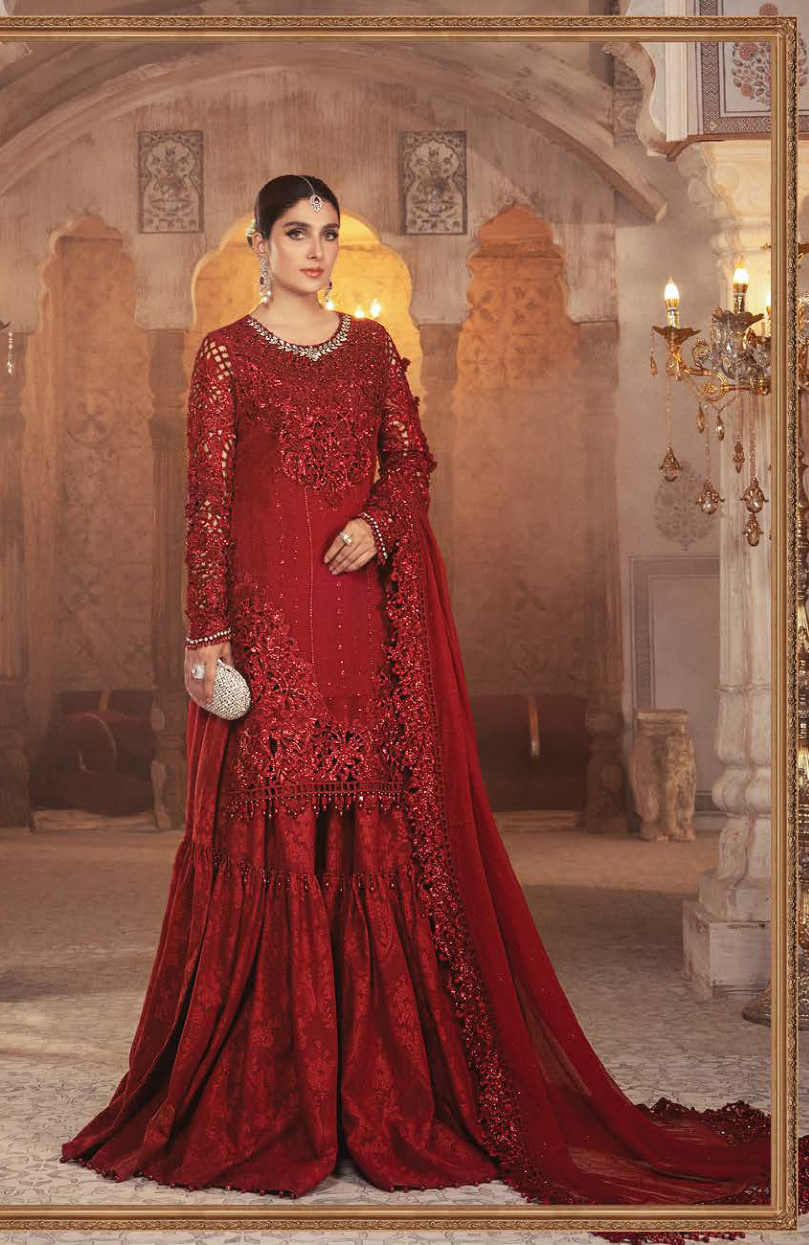 Maria B Wedding Formal Unstitched D-05 Uma's Wardrobe Maria B Wedding Formal Unstitched D-05 Uma's Wardrobe