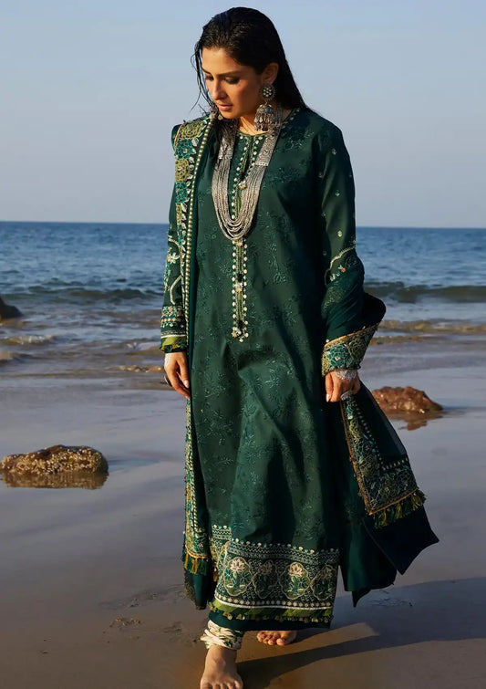 Zara Shahjahan S/S Lawn'24 D-09B-PARSA