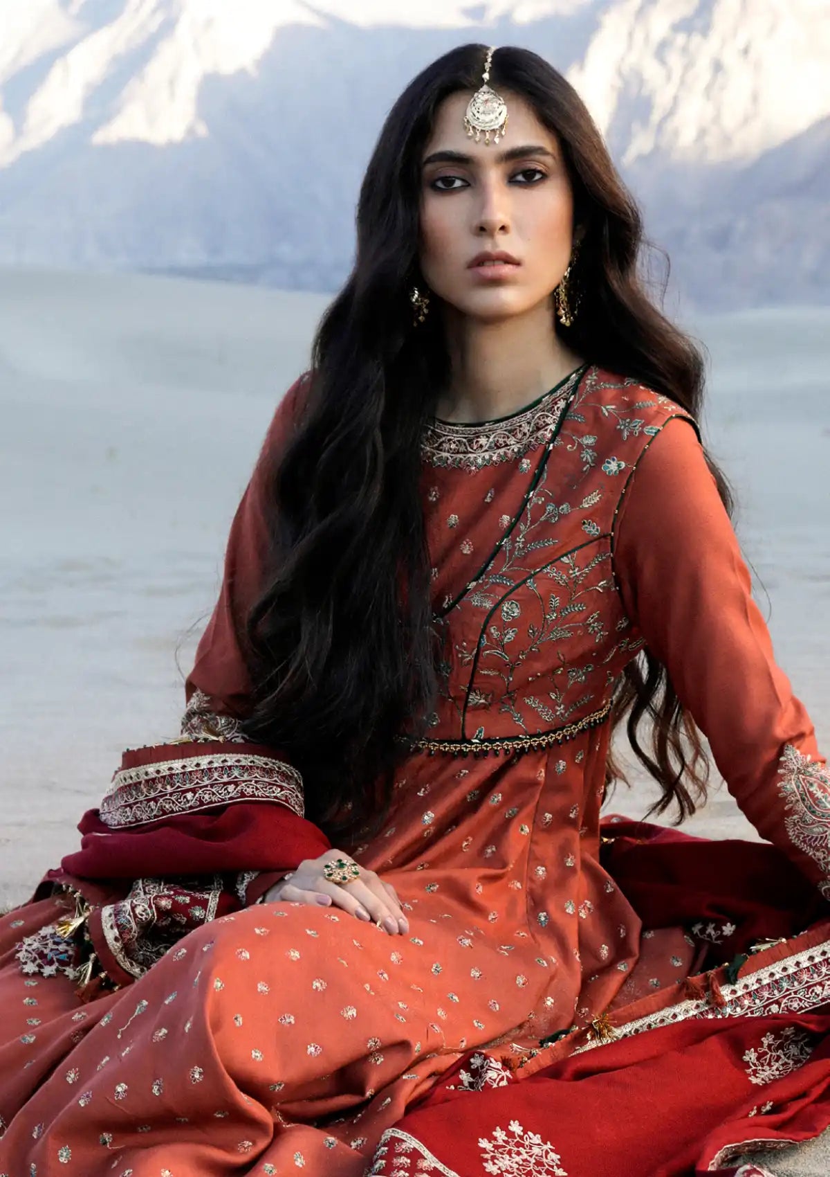 Zara Shahjahan Winter Shawl'23 D-04