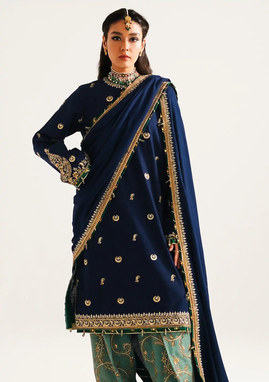 Zara Shahjahan Winter Shawl'23 D-01