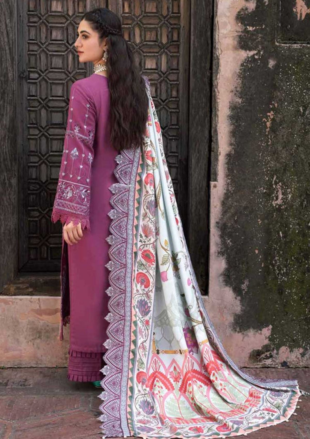 NUREH MAYA EMBELLISDHED KHADDAR NW-68