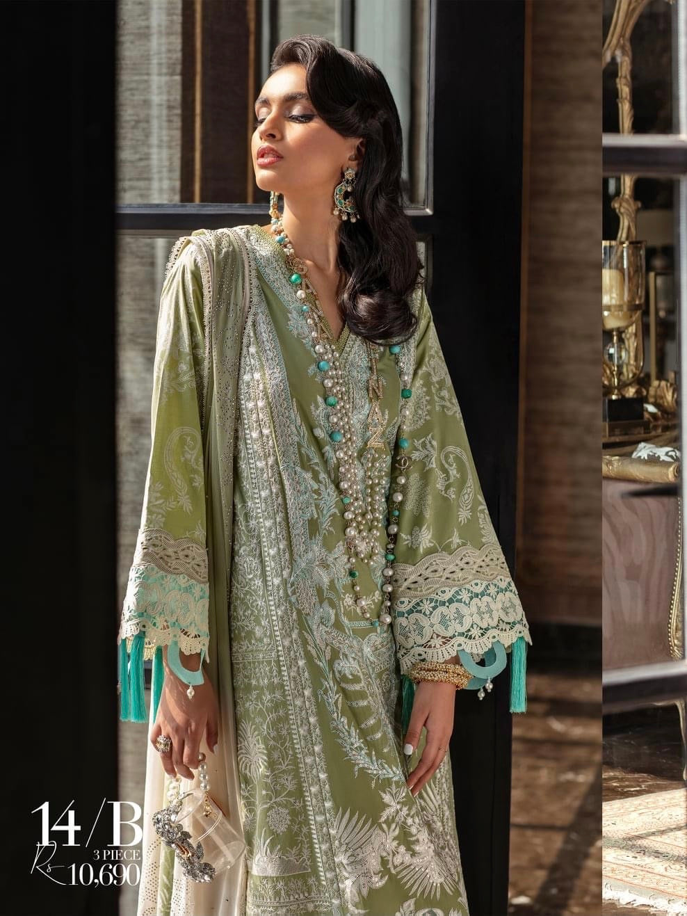 Sana Safinaz luxury lawn 14b
