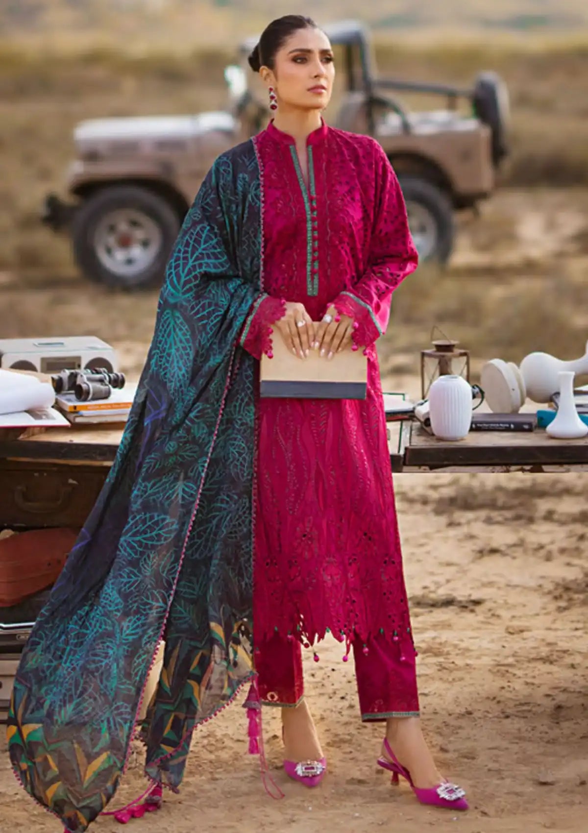 Al Zohaib Mahiymaan Luxury Lawn'24 M-08