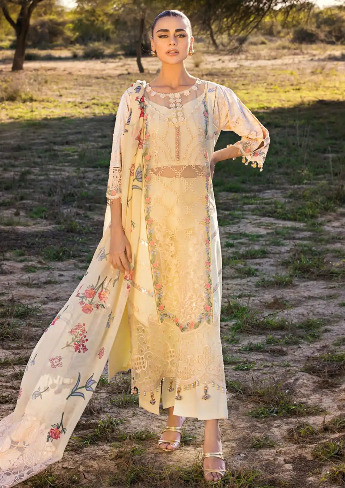 Al Zohaib Mahiymaan Luxury Lawn'24 M-12