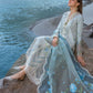 Crimson Luxury Lawn'24 D-03A-Forget Me Not-Ice Blue