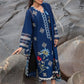 Crimson Luxury Lawn'24 D-04A-Into The Wild-Midnight Blue
