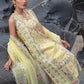 Crimson Luxury Lawn'24 D-05A-Believe In Her-Topaz Yellow