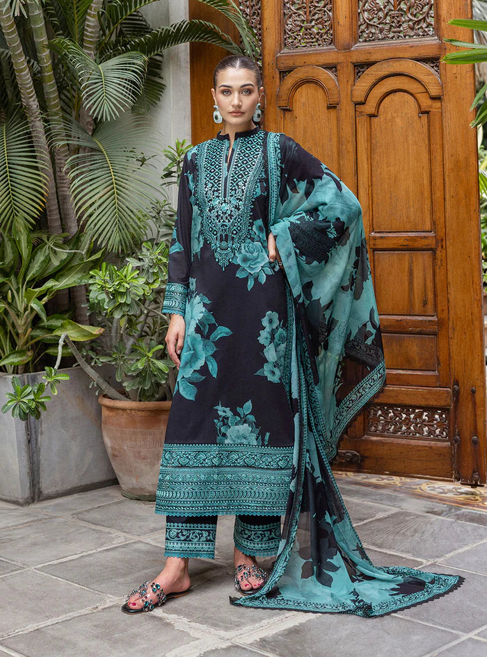 Tahra By Zainab Chottani Lawn'25 D-10 Raya