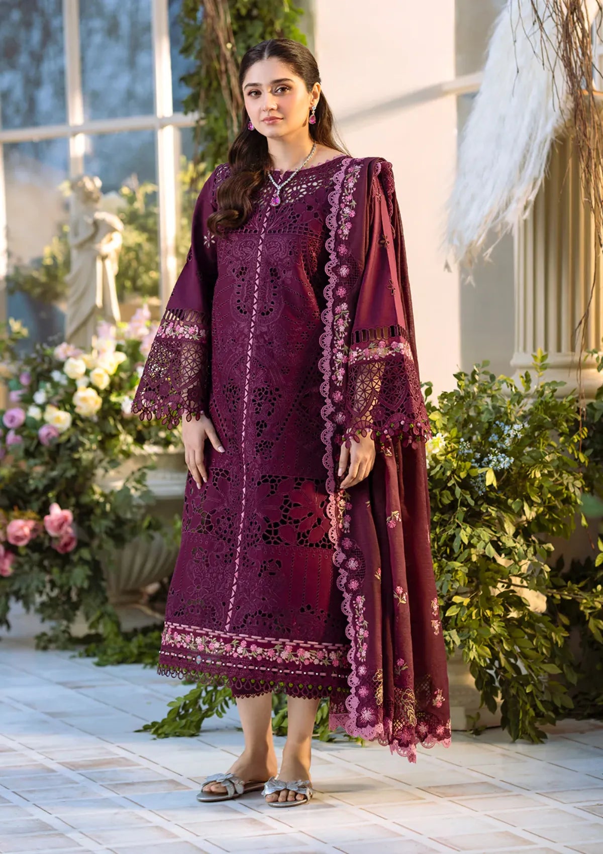 Bin Ilyas Freesia Emb Lawn'25 106-A