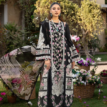 Elaf Luxury Lawn'25 ELM-04 MAHJABEEN