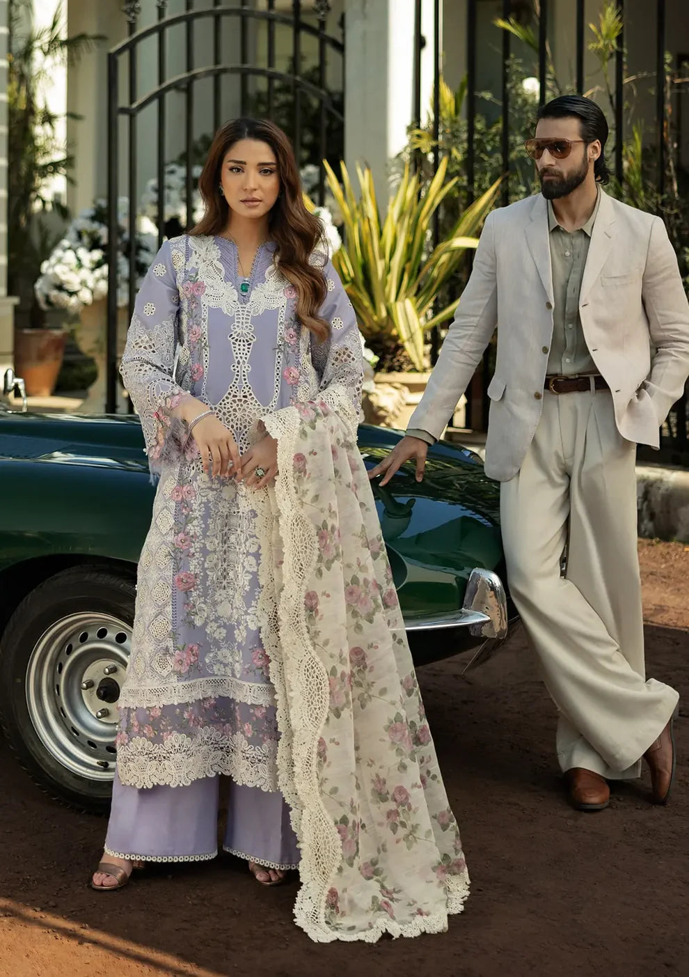 Kahf Luxury Festive lawn'25 KLR-01 Maeve