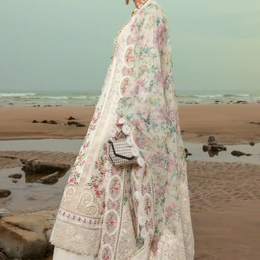 Saira Shakira By Crimson Lawn'24 Dove's Song-Cloud 4B - Mohsin Saeed Fabrics