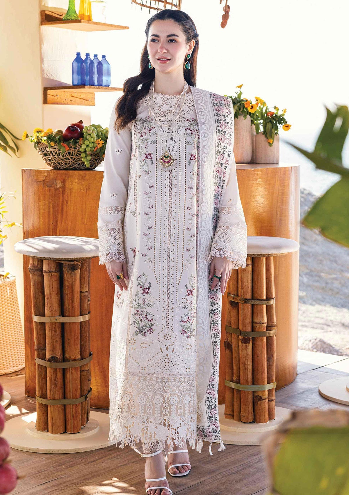 Lawn Collection - Qalamkar - Sahil Kinare - FP#12 - Marwa