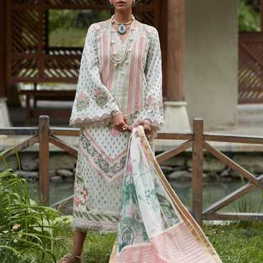 Crimson X Saira Shakira Eid Luxury Lawn'23 Shigar - D5 A