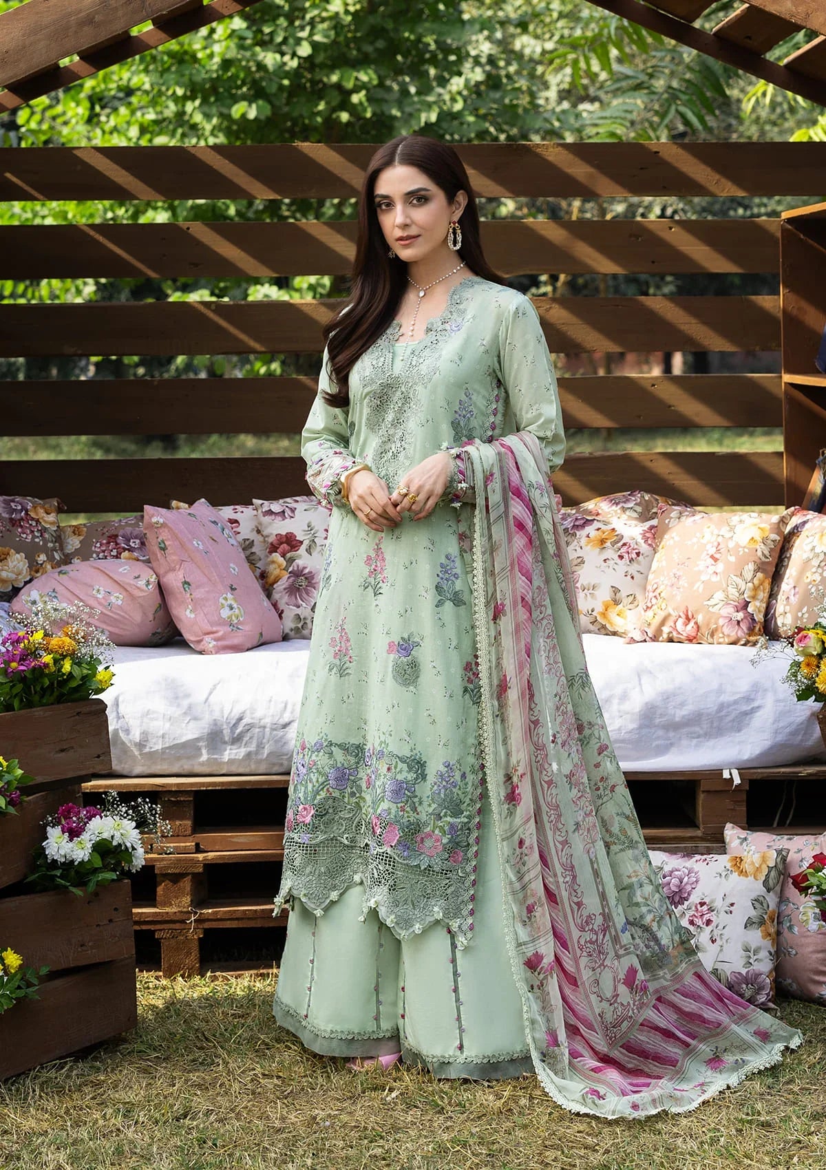 Elaf Chikankari Prints'26 D-7B