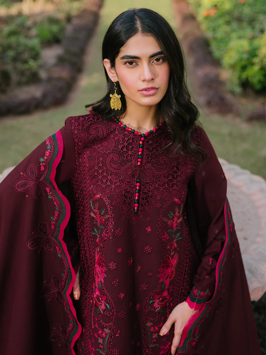 BIN ILYAS GULABI BAAGH  154 B | 3 PC Karandi