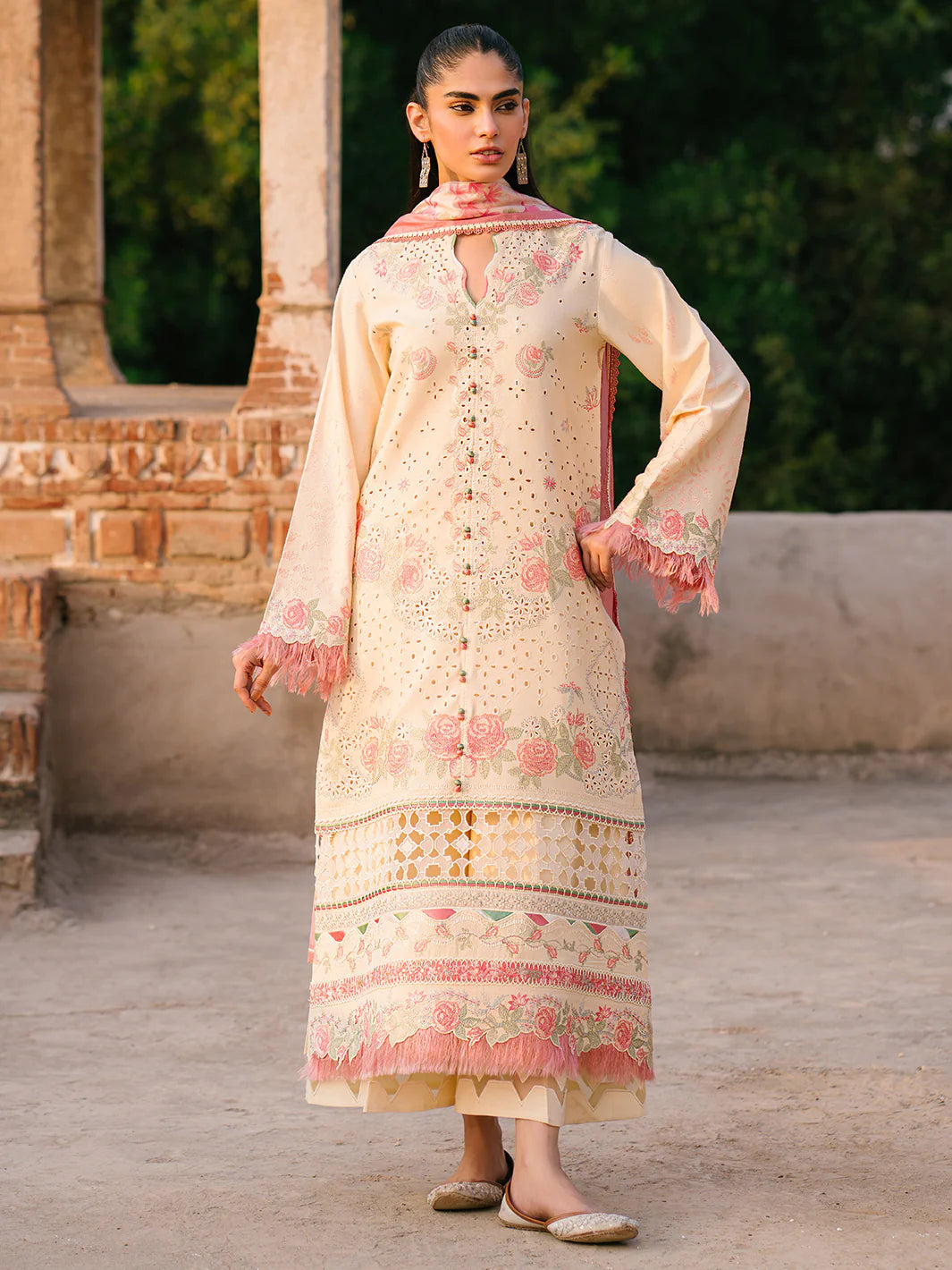 BIN ILYAS GULABI BAAGH  155 B | 3 PC Karandi