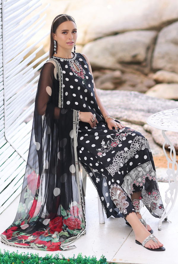 Lawn Collection - Noor - Saadia Asad - Luxe Printkari - NSL24#6-A