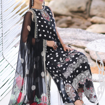 Lawn Collection - Noor - Saadia Asad - Luxe Printkari - NSL24#6-A