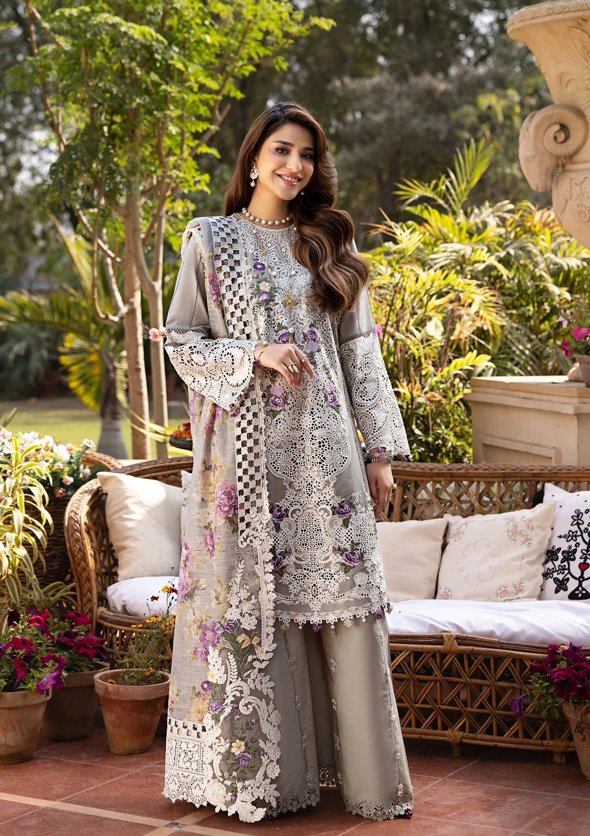 Elaf Luxury Lawn'25 ELM-05 RAMSHA