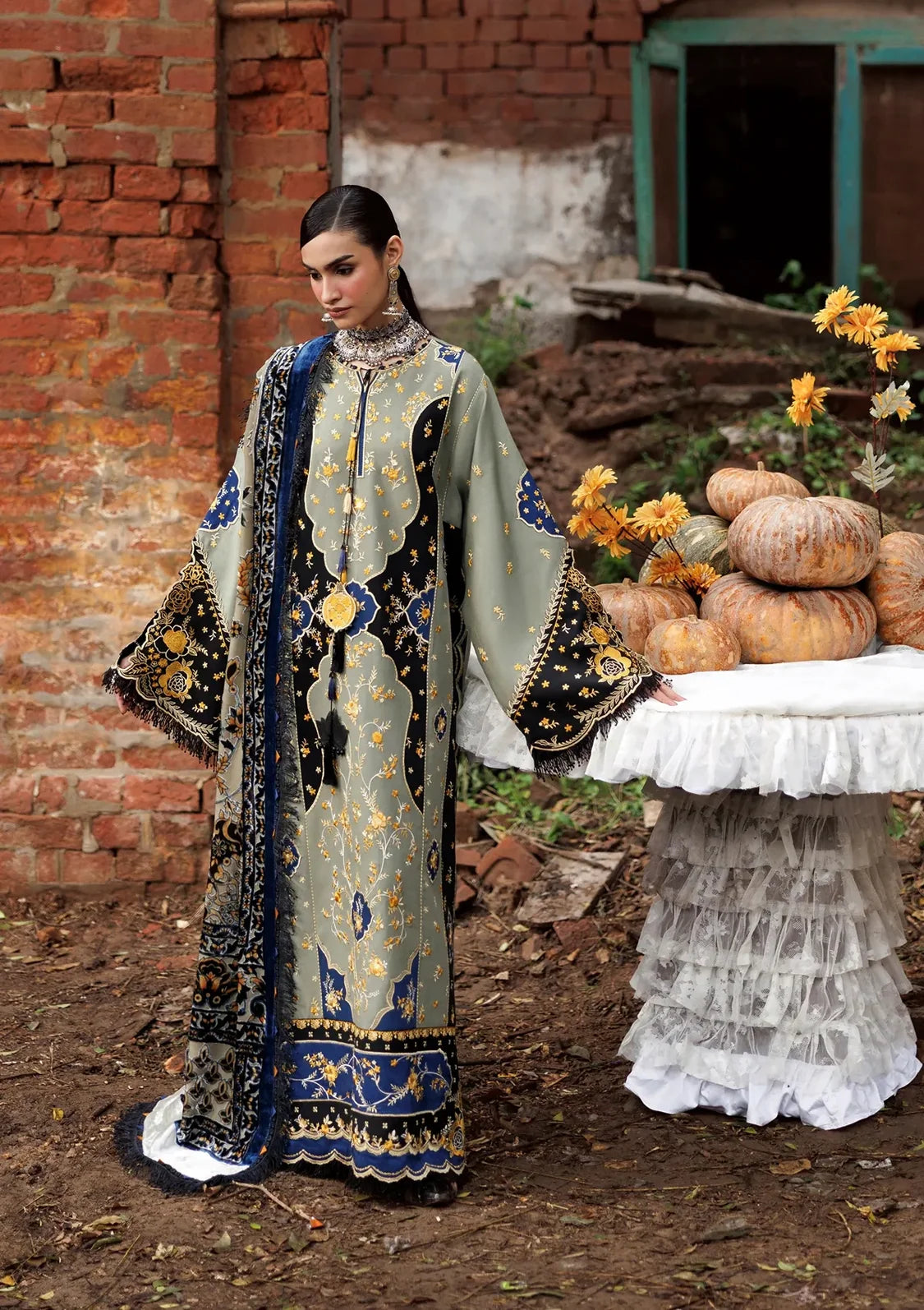 Bin Ilyas Nuresa Palachi Shawl Edit'26 D-1007A