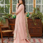 Elaf Ecraft Chikankari Chiffon '25 Eec-1A Forever Blush