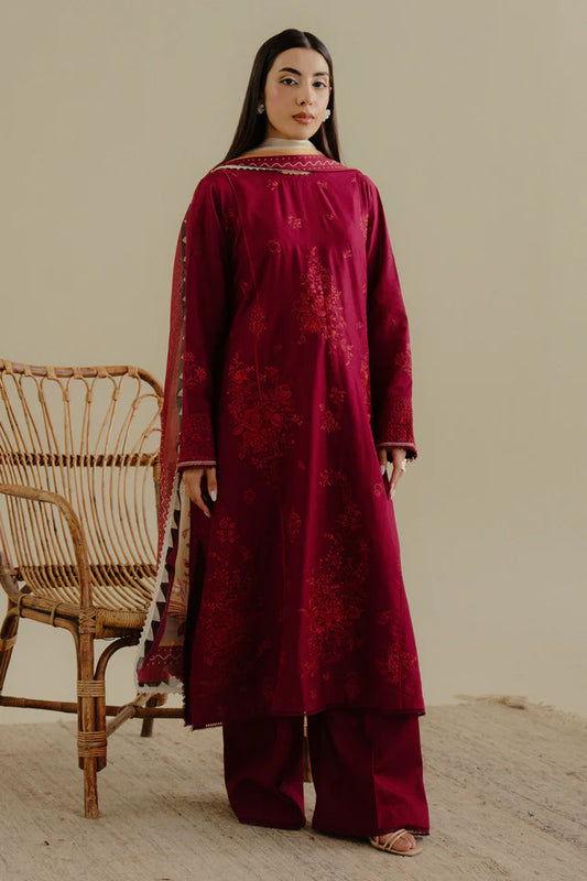 Coco Embroidered Eid lawn'25 Luleh-3B