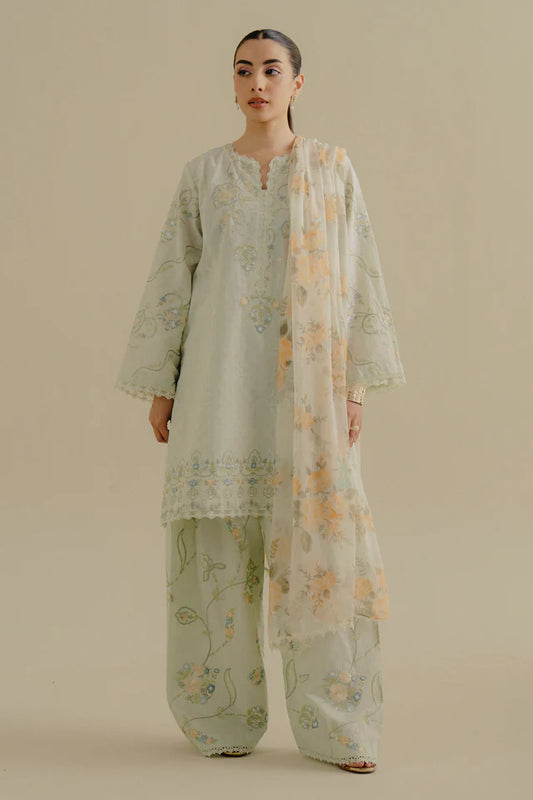 Coco Embroidered Eid lawn'25 Elva-1B