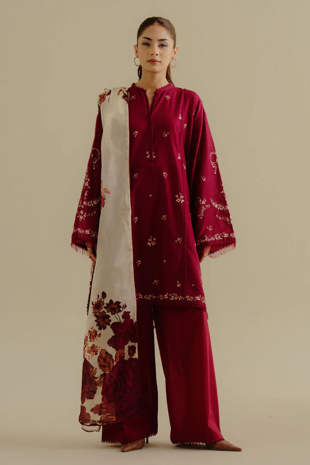 Coco Embroidered Eid lawn'25 Yana-4B